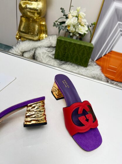 Gucci mid-heel slippers - Image 10