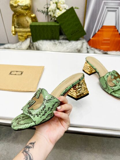 Gucci mid-heel slippers - Image 10