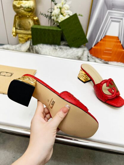 Gucci mid-heel slippers - Image 10