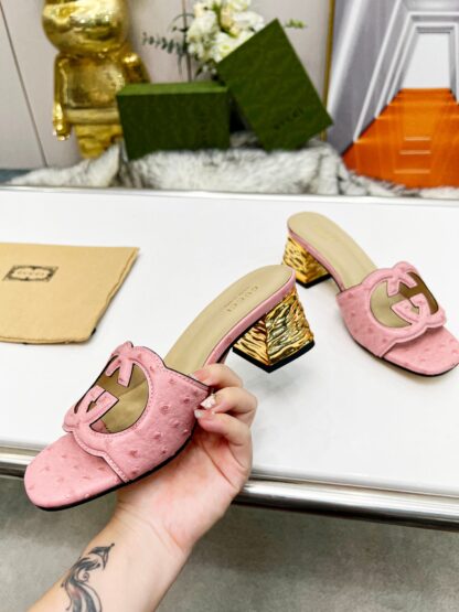 Gucci mid-heel slippers - Image 10