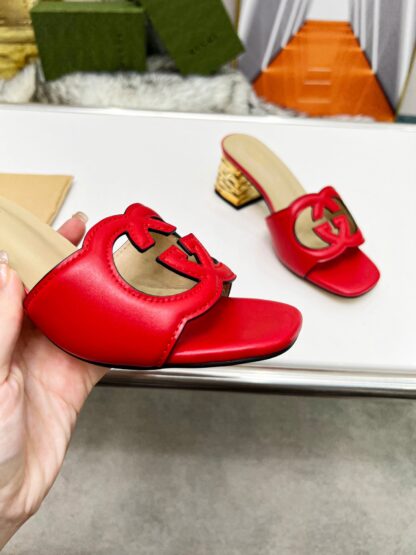 Gucci mid-heel slippers - Image 10