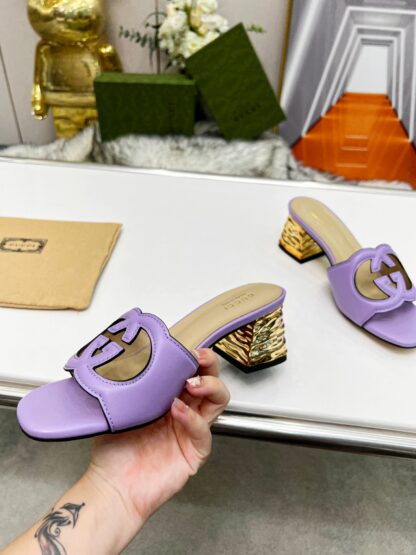 Gucci mid-heel slippers - Image 10