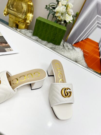 Gucci mid-heel slippers - Image 9