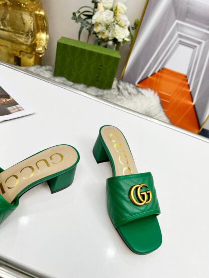 Gucci mid-heel slippers - Image 9