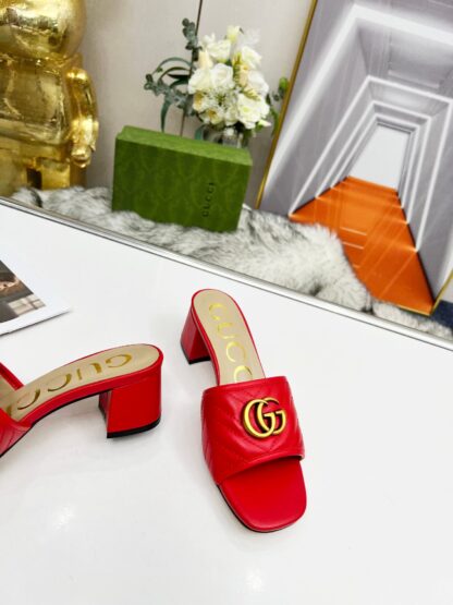 Gucci mid-heel slippers - Image 9