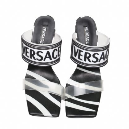 VERSACE new color matching high heel sandals - Image 9