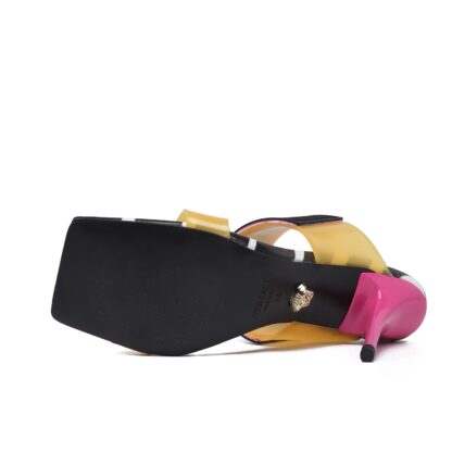 VERSACE new color matching high heel sandals - Image 9