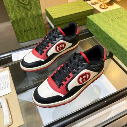 Gucci MAC80 sneakers couple models casual retro old dirty shoes - Image 9