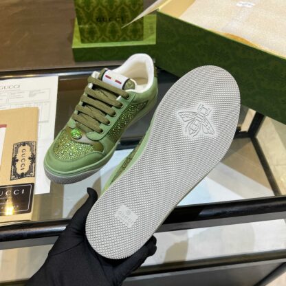 Gucci retro distressed elements, washed retro logo casual shoes on the tongue - Image 9