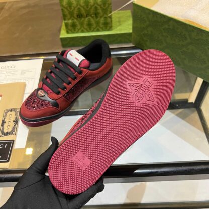 Gucci retro distressed elements, washed retro logo casual shoes on the tongue - Image 9