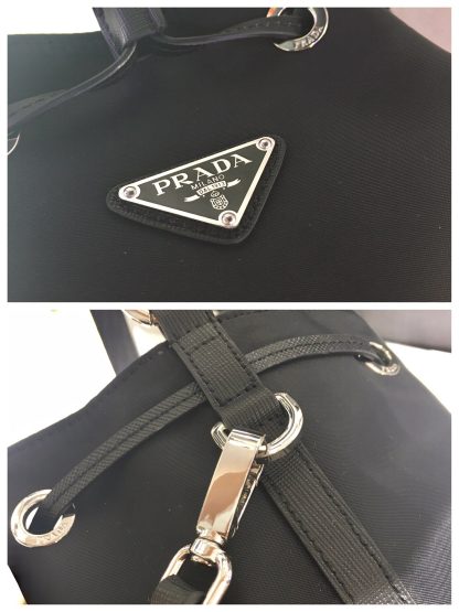 Prada Nylon Bucket Bag - Image 9