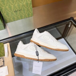 Gucci Early Spring Latest Hot 80 Couples Casual Retro Distressed White Shoes