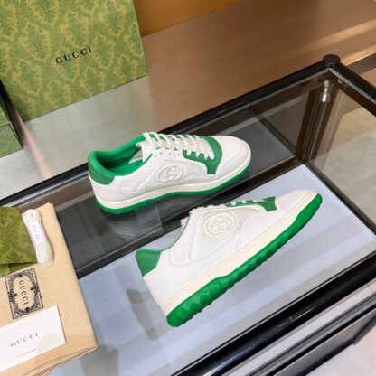 Gucci Early Spring Latest Hot 80 Couples Casual Retro Distressed White Shoes - Image 9