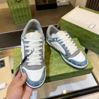 Gucci Early Spring Latest Hot 80 Couples Casual Retro Distressed White Shoes