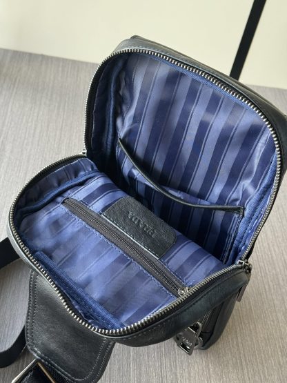Prada Fashion Full Leather Chest Bag - Image 9