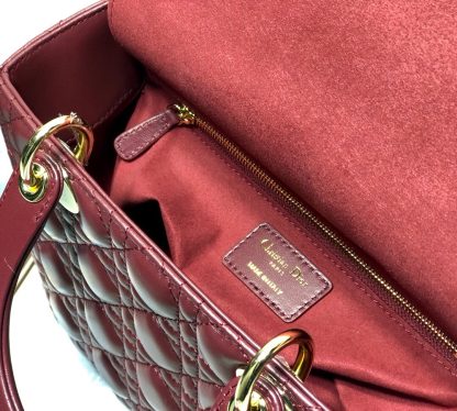 Dior Lady Classic Five-Grid Lambskin Lady Bag - Image 9