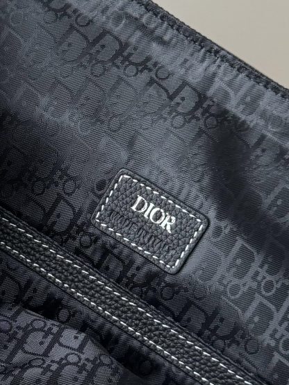 Dior full leather saddle flap backpack - Image 9