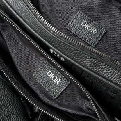 Dior Saddle Three-piece Three-in-one Full Leather Embossed Crossbody Bag - Image 9
