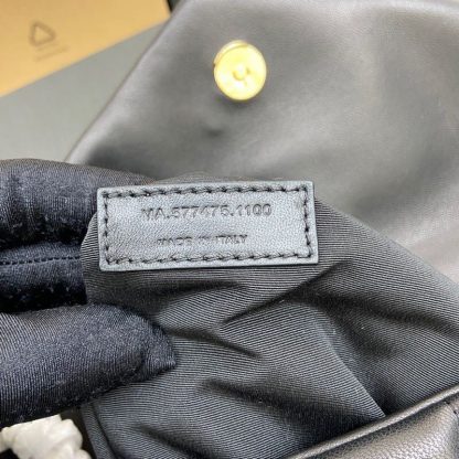 Ysl black gold button cloud bag - Image 9