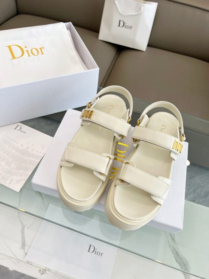 Dior thick-soled mid-heel sandals - Image 9