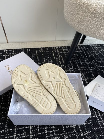 Dior Velcro flat woven sandals - Image 9