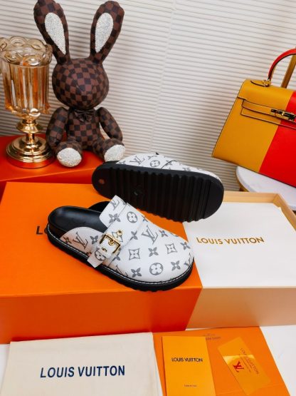 Louis Vuitton monogram bread slippers - Image 9