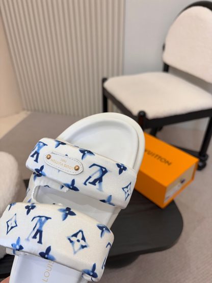 Louis Vuitton classic old pattern slippers - Image 9