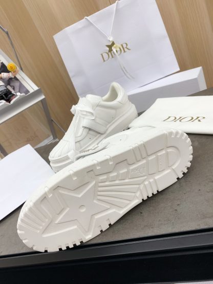 Dior white shell toe shoes - Image 9