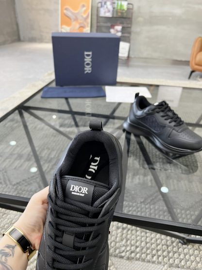 Dior black trendy sneakers - Image 9