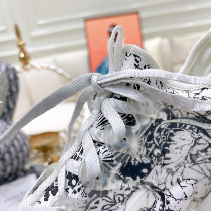Dior Classic Printed Series Casual Sneakers - Image 9