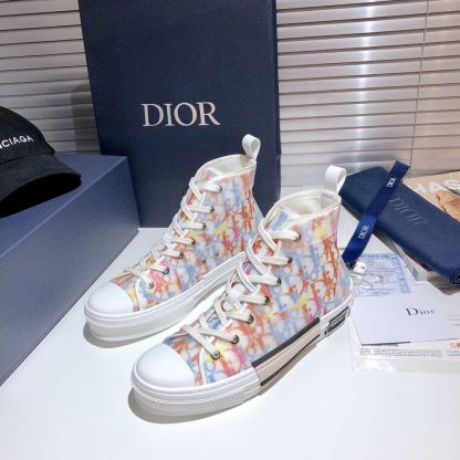 Dior Fashion Hit High-Top Casual Shoes - Image 9