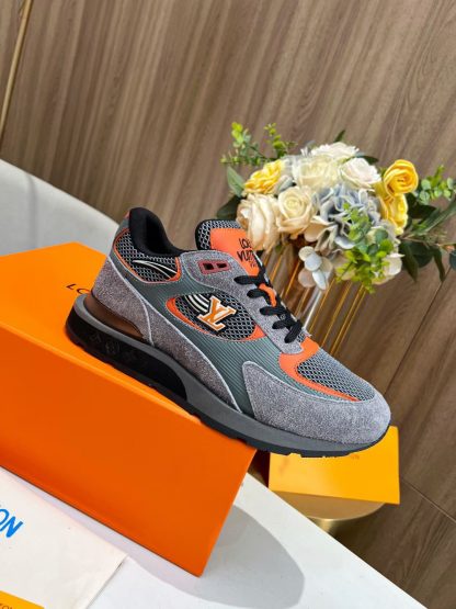 Louis Vuitton breathable diamond mesh sneakers - Image 10