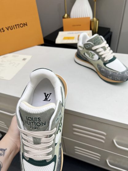 Louis Vuitton breathable diamond mesh sneakers - Image 10
