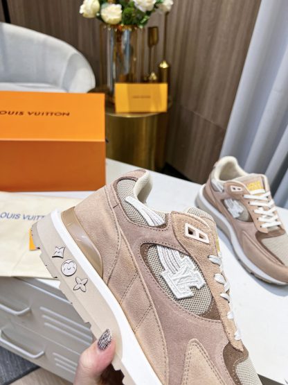 Louis Vuitton breathable diamond mesh sneakers - Image 9