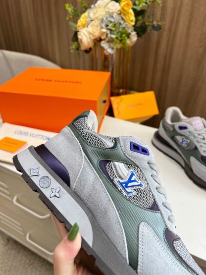 Louis Vuitton breathable diamond mesh sneakers - Image 10