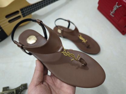 Ysl Fashion Flat Flip-flop Sandals - Image 8
