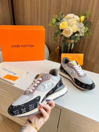 Louis Vuitton breathable diamond mesh sneakers - Image 8