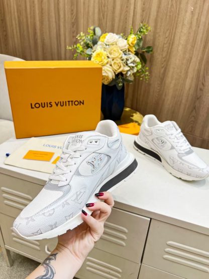 Louis Vuitton breathable diamond mesh sneakers - Image 10