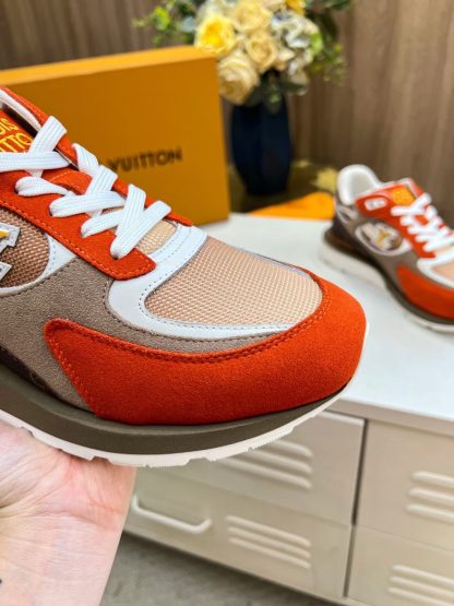 Louis Vuitton breathable diamond mesh sneakers - Image 9