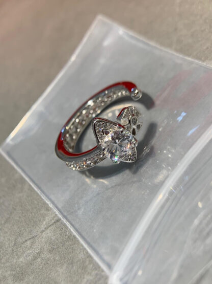 Vivienne Westwood Saturn diamond ring