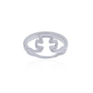 Vivienne Westwood Line Hollow Saturn Ring