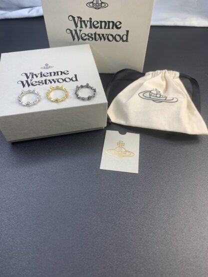 Vivienne Westwood Bamboo Saturn Ring
