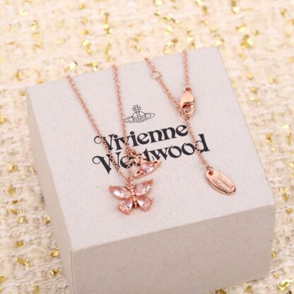 Vivienne Westwood Super Fairy Butterfly Necklace