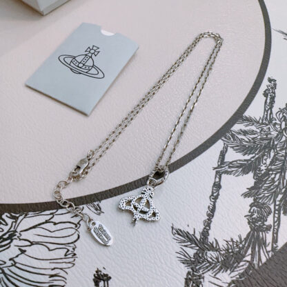 Vivienne Westwood classic large Saturn necklace unisex