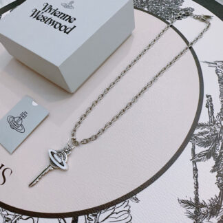 Vivienne Westwood classic large Saturn necklace unisex
