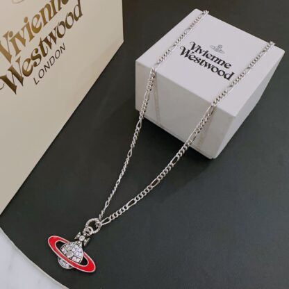 Vivienne Westwood classic large Saturn necklace unisex