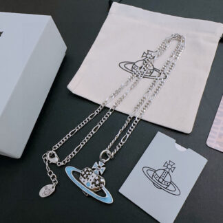 Vivienne Westwood classic large Saturn necklace unisex