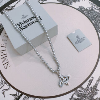 Vivienne Westwood classic large Saturn necklace unisex