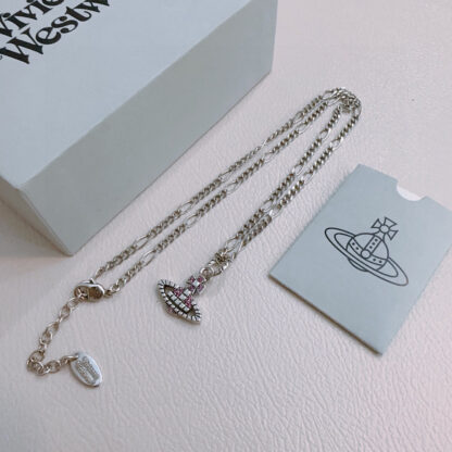 Vivienne Westwood classic large Saturn necklace unisex