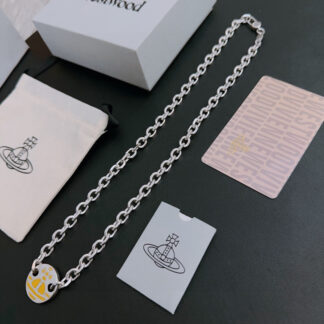 Vivienne Westwood classic large Saturn necklace unisex
